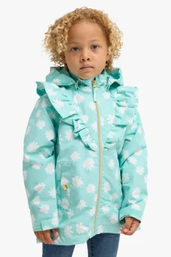 Børn PetiteCherieAtelier Petite Chérie Atelier Astrid Skaljakke, Daisy Turquoise