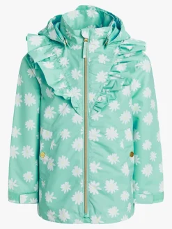 Børn PetiteCherieAtelier Petite Chérie Atelier Astrid Skaljakke, Daisy Turquoise