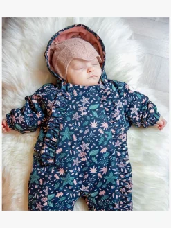 Børn PetiteCherieAtelier Flyverdragter|Overtøj-Petite Chérie Atelier Aurora Køredragt, Night Sky Print