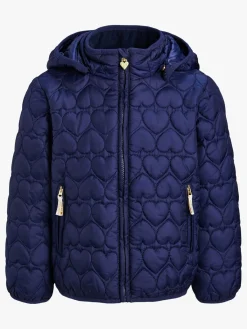Børn PetiteCherieAtelier Petite Chérie Atelier Bea Dynejakke, Medieval Blue