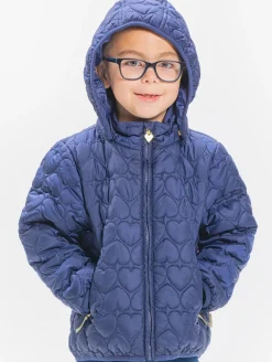 Børn PetiteCherieAtelier Petite Chérie Atelier Bea Dynejakke, Medieval Blue