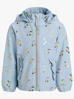 Børn PetiteCherieAtelier Petite Chérie Atelier Belissa Softshelljakke, Violet