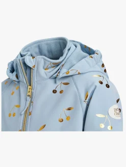 Børn PetiteCherieAtelier Petite Chérie Atelier Belissa Softshelljakke, Violet