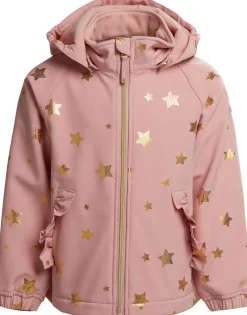 Børn PetiteCherieAtelier Petite Chérie Atelier Belissa Softshelljakke, Mellow Rose