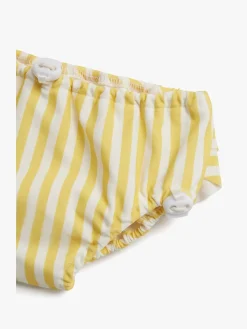 Børn PetiteCherieAtelier Petite Chérie Atelier Cholette UV-Badeble, Yellow Stripe