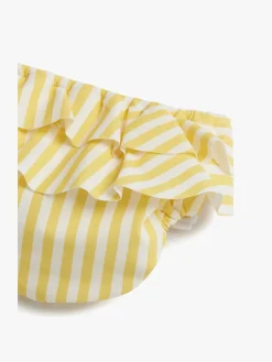Børn PetiteCherieAtelier Petite Chérie Atelier Cholette UV-Badeble, Yellow Stripe