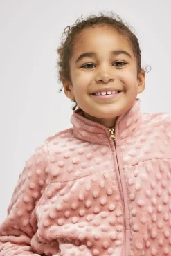 Børn PetiteCherieAtelier Petite Chérie Atelier Ella Fleecetrøje, Mellow Rose