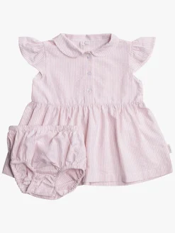 Børn PetiteCherieAtelier Petite Chérie Atelier Emmalina Kjole, Pink/White