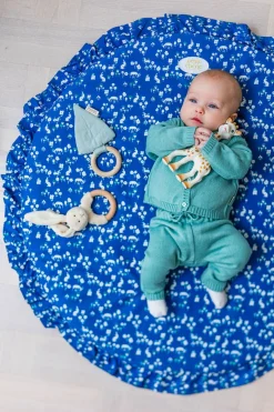 Børn PetiteCherieAtelier Petite Chérie Atelier Evy Babybukser, Light Blue/Dusty Blue