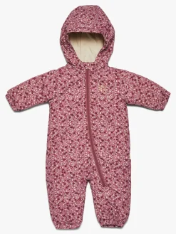 Børn PetiteCherieAtelier Flyverdragter|Overtøj-Petite Chérie Atelier Gisele Køredragt, Pink Small Flower