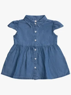 Børn PetiteCherieAtelier Petite Chérie Atelier Holly Kjole, Blue
