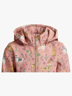 Børn PetiteCherieAtelier Petite Chérie Atelier Isabelle Softshelljakke, Mellow Rose