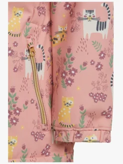 Børn PetiteCherieAtelier Petite Chérie Atelier Isabelle Softshelljakke, Mellow Rose