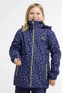 Børn PetiteCherieAtelier Overtøj-Petite Chérie Atelier Isabelle Softshelljakke, Eclipse