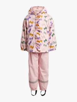 Regntøj|PetiteCherieAtelier Petite Chérie Atelier Maia Foret Regnsæt, Rosette Minuet Parfait Pink Lyserød/Orange