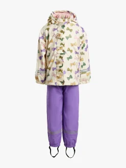 Børn PetiteCherieAtelier Regntøj-Petite Chérie Atelier Maia Foret Regnsæt, Rosette Minuet Egret