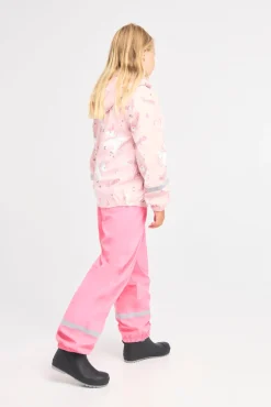 Regntøj|PetiteCherieAtelier Petite Chérie Atelier Maxime Regnsæt, Unicorn Lotus Lyserød/Hvid