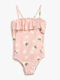 Børn PetiteCherieAtelier Petite Chérie Atelier Nathalie UV-Badedragt, Pink Daisy