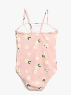 Børn PetiteCherieAtelier Petite Chérie Atelier Nathalie UV-Badedragt, Pink Daisy