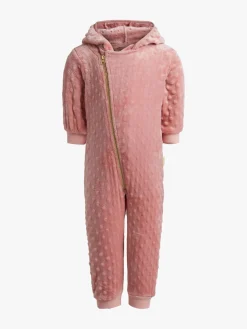 Børn PetiteCherieAtelier Fleecetøj-Petite Chérie Atelier Nour Fleecedragt, Mellow Rose