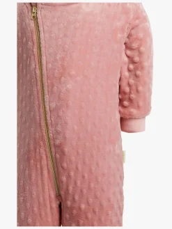 Børn PetiteCherieAtelier Fleecetøj-Petite Chérie Atelier Nour Fleecedragt, Mellow Rose