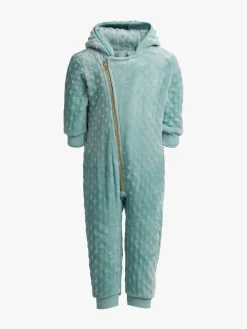 Børn PetiteCherieAtelier Petite Chérie Atelier Nour Fleecedragt, Blue Surf