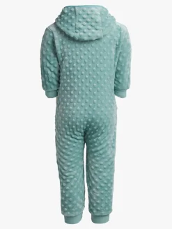 Børn PetiteCherieAtelier Petite Chérie Atelier Nour Fleecedragt, Blue Surf