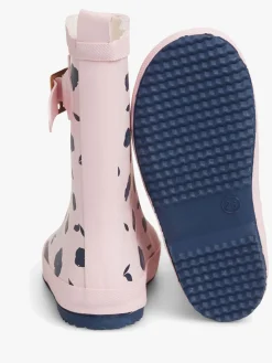 Gummistøvler|PetiteCherieAtelier Petite Chérie Atelier Stella Gummistøvler, Crystel Pink Lyserød/Blå