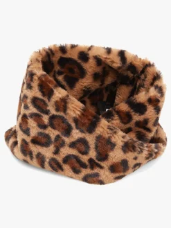 Børn PetiteCherieAtelier Petite Chérie Atelier Zoey Fake Fur Set, Leopard