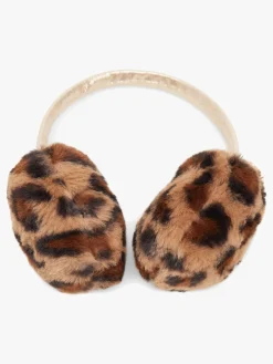 Børn PetiteCherieAtelier Petite Chérie Atelier Zoey Fake Fur Set, Leopard