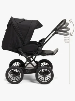 PetiteCherie Klapvogne|Rejseklapvogne-Petite Chérie Solide+ Klapvogn inkl. Babylift, Dark Grey/Grey Melange
