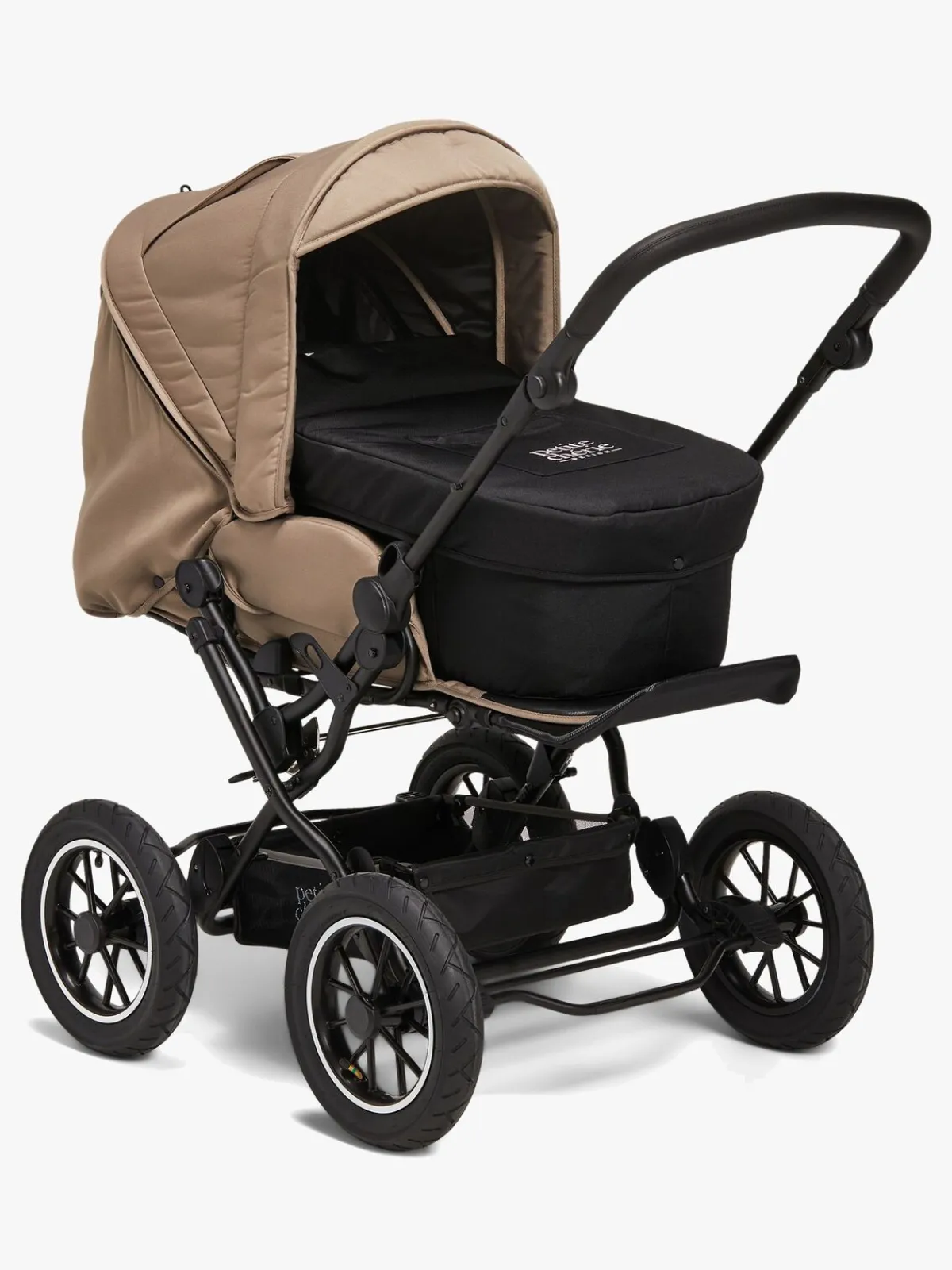 PetiteCherie Petite Chérie Solide+ Kombivogn, Desert Taupe/Black