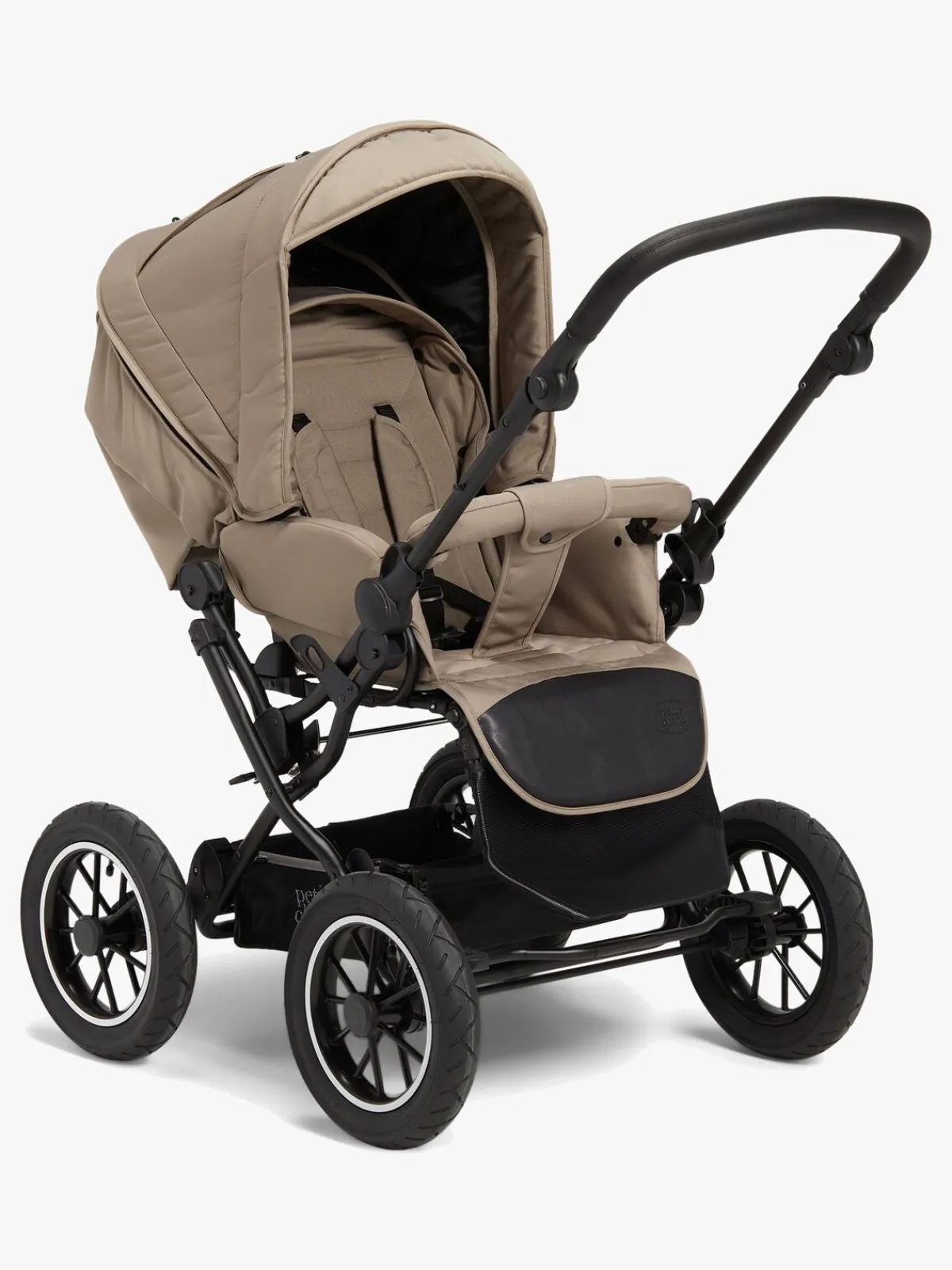 PetiteCherie Petite Chérie Solide+ Kombivogn, Desert Taupe/Black