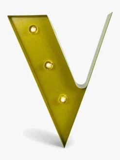 Børn PetiteDeco Petite Déco Bogstavlampe V, d