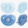 PhilipsAvent Philips Avent Curved Soothie 0-6 mdr., Blå