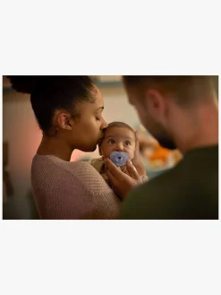 PhilipsAvent Philips Avent Curved Soothie 0-6 mdr., Blå