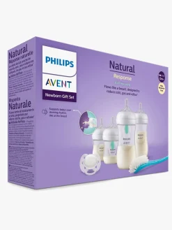 PhilipsAvent Dåbsgaver-Philips Avent Natural Response Sutteflasker Startsæt med AirFree Vent Newborn