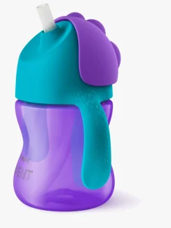 PhilipsAvent Philips Avent Sugerørskop m. Håndtag 200ml, Lilla/Turkis