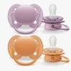 PhilipsAvent Philips Avent Ultra Soft Sut 6-18m 2-Pak, Lilla/Orange