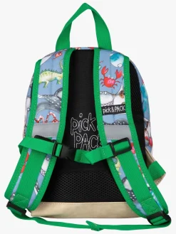 Børn PickoPack Pick & Pack Mix Animal Rygsæk 7L, Cloud Grey