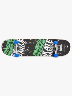 Pinepeak Skating-Skateboard, Blå/Grøn