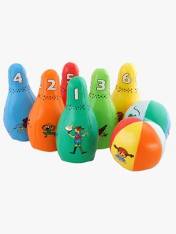 Legetøj Til Børn På 0-10 År|Spil & Puslespil|BarboToys Pippi Langstrømpe Blødt Bowlingsæt