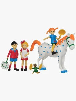 Legetøjsfigurer|PippiLangstrump Pippi Langstrømpe Figursæt 5-pak