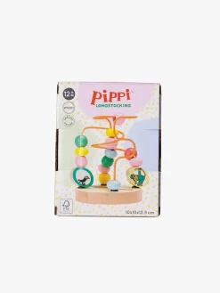 PippiLangstrump Trælegetøj-Pippi Langstrømpe Kuglebane
