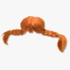 PippiLangstrump Pippi Langstrømpe Paryk