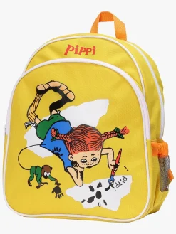 Tasker|PippiLangstrump Pippi Langstrømpe Rygsæk, Gul