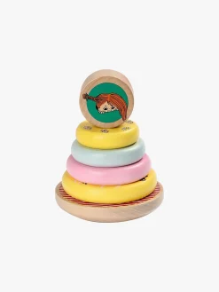 PippiLangstrump Babylegetøj-Pippi Langstrømpe Stablelegetøj