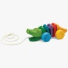 PlanToys Babylegetøj-Plan Toys Træklegetøj Krokodille