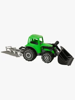 Legetøjsbiler & -Fartøjer|Plasto Traktor med Plov & Skovl 52 cm