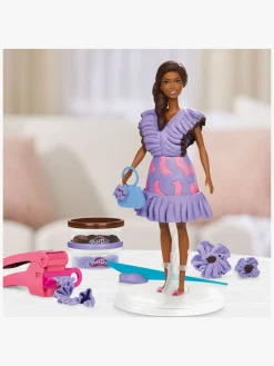 Dukker & Bamser|Kreativt Legetøj|PlayDoh Play-Doh Barbie Fashionista Modellervoks med Dukke Flæser Flerfarvet